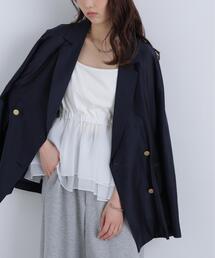 【はかなコラボ】ティアードペプラムキャミ〈MFM〉