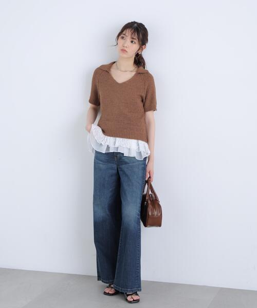 FREE'S MART(フリーズマート)の「【はかなコラボ】ティアードペプラムキャミ〈MFM〉(Tシャツ/カットソー・レディース・ホワイト系その他/ホワイト・FREE)」の14枚目の写真