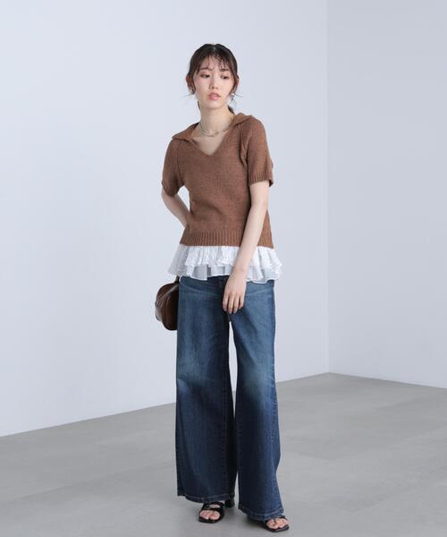 FREE'S MART(フリーズマート)の「【はかなコラボ】ティアードペプラムキャミ〈MFM〉(Tシャツ/カットソー・レディース・ホワイト系その他/ホワイト・FREE)」の20枚目の写真