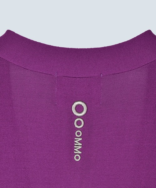 OMMO(オーエムエムオー)の「V NECK KNIT LONG CD(カーディガン/ボレロ・レディース・パープル/ブラック/カーキ・F)」の15枚目の写真