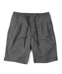 CAHLUMN/カウラム Cotton Linen 2 Tuck Chino Shorts/コットン リネン