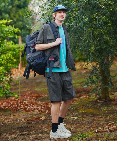 The DUFFER of ST.GEORGE(ザダファーオブセントジョージ)の「セットアップ対応 ポリエステルドットメッシュ ショーツ(その他パンツ・メンズ・グレー/ネイビー・X-LARGE/LARGE/MEDIUM)」の8枚目の写真