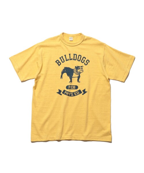 WAREHOUSE（ウエアハウス）の「【別注】WAREHOUSE & CO. / Lot 4601 Print Tshirt #1（Tシャツ/カットソー・メンズ・グレー/ブラック系その他4/ワイン/ネイビー/オフホワイト/クリーム・XL/S/L/M）」の5枚目の写真