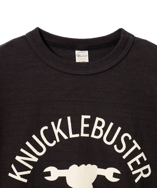 BEAMS PLUS(ビームスプラス)の「【別注】WAREHOUSE & CO. / Lot 4601 Print Tshirt #1(Tシャツ/カットソー・メンズ・グレー/ブラック系その他4/ワイン/ネイビー/オフホワイト・XL/S/L/M)」の21枚目の写真