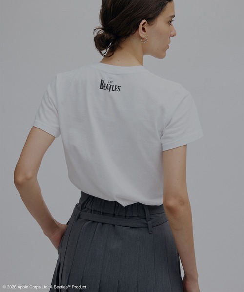 THE BEATLES × Ameri PRINT COMPACT TEE（Tシャツ/カットソー）｜The