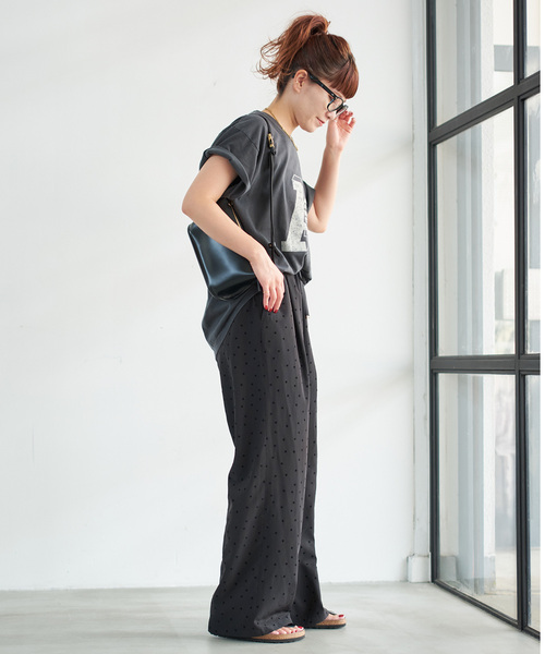 Spick & Span(スピックアンドスパン)の「《追加》フロッキードットイージーパンツ(その他パンツ・レディース・マルチ/その他4・38/36)」の9枚目の写真