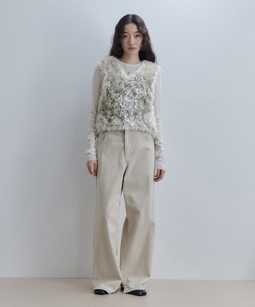 ADAM ET ROPE'(アダムエロペ)の「【定番】ラウンドフラットシューズ(パンプス・レディース・ブラック/レンガ・24.5/24/23.5/23)」の6枚目の写真