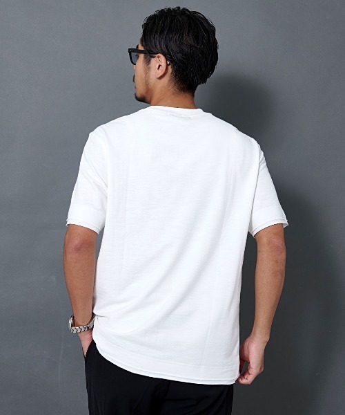 BENUSTA（ベヌスタ）の「『BENUSTA/ベヌスタ』半袖Tシャツ【GC】（Tシャツ/カットソー・メンズ・ブラック/ホワイト・L/M）」の4枚目の写真