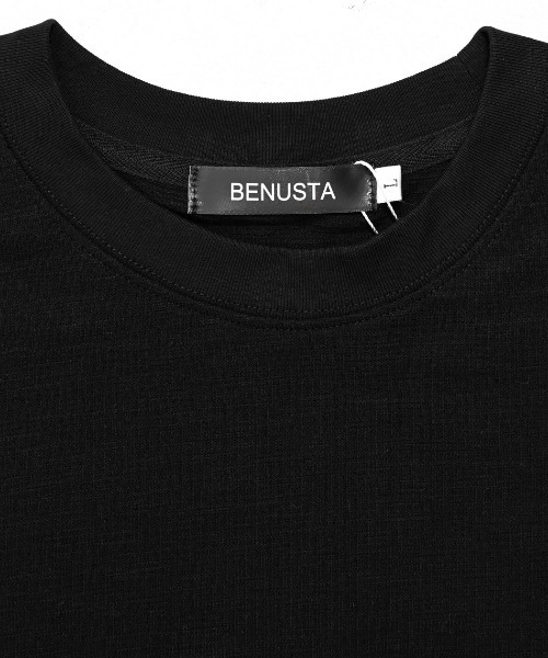 BENUSTA（ベヌスタ）の「『BENUSTA/ベヌスタ』半袖Tシャツ【GC】（Tシャツ/カットソー・メンズ・ブラック/ホワイト・L/M）」の5枚目の写真