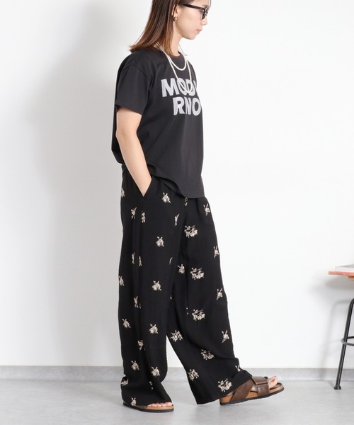 cepo(セポ)の「〈接触冷感 ICE TEE〉ロゴプリントショートスリーブTee(Tシャツ/カットソー・レディース・ブラック/オフホワイト・M)」の11枚目の写真