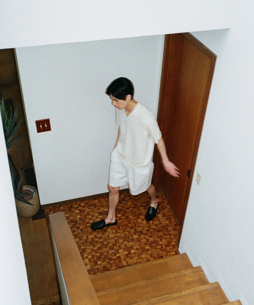 BLANKROOM（ブランクルーム）の「ローブVカラーニット_NATURAL（ニット/セーター・メンズ・その他・1/2/3）」の6枚目の写真