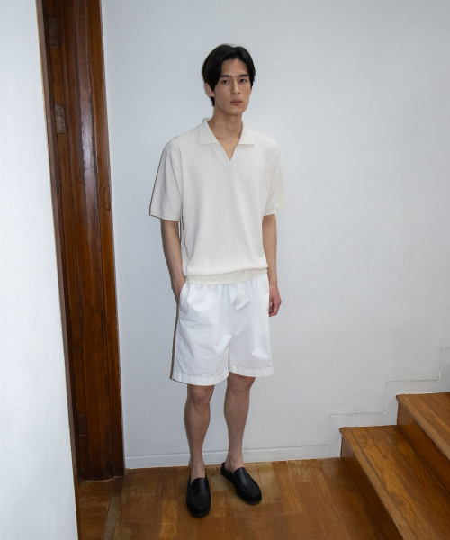 BLANKROOM（ブランクルーム）の「ローブVカラーニット_NATURAL（ニット/セーター・メンズ・その他・1/2/3）」の5枚目の写真