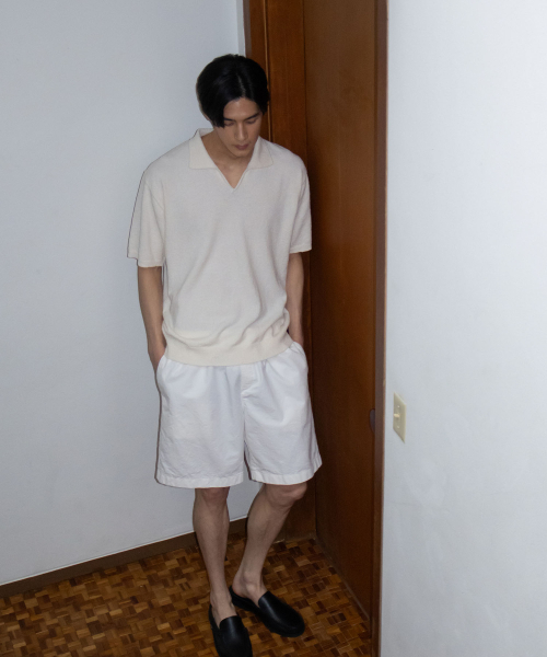 BLANKROOM（ブランクルーム）の「ローブVカラーニット_NATURAL（ニット/セーター・メンズ・その他・1/2/3）」の2枚目の写真