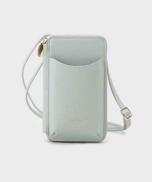 OPAQUE.CLIP(オペークドットクリップ)の「【お財布機能付き】スマホミニショルダーバッグ(ショルダーバッグ・レディース・グリーン系/ブロンズ/ブラック/アイボリー・00)」の16枚目の写真