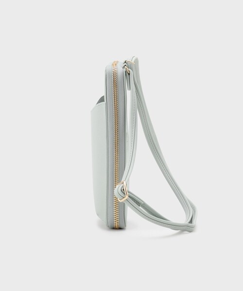 OPAQUE.CLIP(オペークドットクリップ)の「【お財布機能付き】スマホミニショルダーバッグ(ショルダーバッグ・レディース・グリーン系/ブロンズ/ブラック/アイボリー・00)」の17枚目の写真