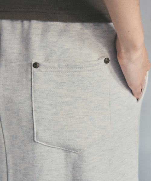 OURNOSTALGIA（アワー ノスタルジア）の「Cozy Henry Long Skirt_Oatmeal(O25-SK21)（スカート・レディース・オートミール・FREE）」の4枚目の写真