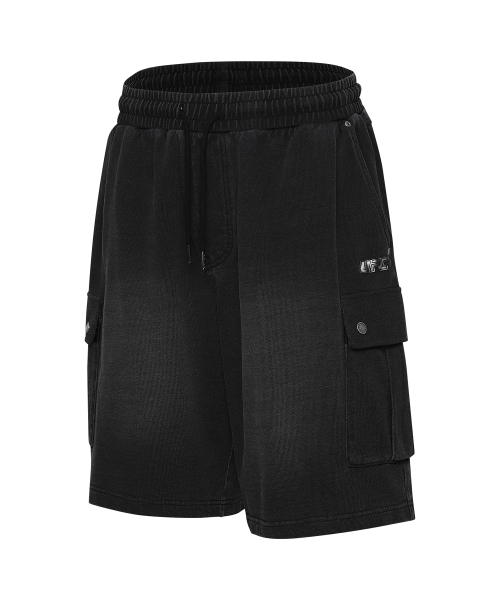 UFC SPORT(ユーエフシー スポーツ)の「UFC デニムライクオーバーサイズショーツ ブラック U2TPX1305BK(その他パンツ・メンズ・その他・2XL/LARGE/MEDIUM/X-LARGE/SMALL)」の1枚目の写真