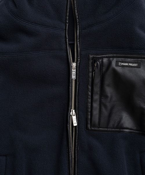 PRANK PROJECT(プランクプロジェクト)の「【2026Autumn Pre-Order】クロップドフリースジャケット / Cropped Fleece Jacket(その他アウター・レディース・レッド/チャコールグレー/ネイビー・FREE)」の21枚目の写真