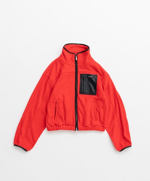 PRANK PROJECT(プランクプロジェクト)の「【2026Autumn Pre-Order】クロップドフリースジャケット / Cropped Fleece Jacket(その他アウター・レディース・レッド/チャコールグレー/ネイビー・FREE)」の17枚目の写真