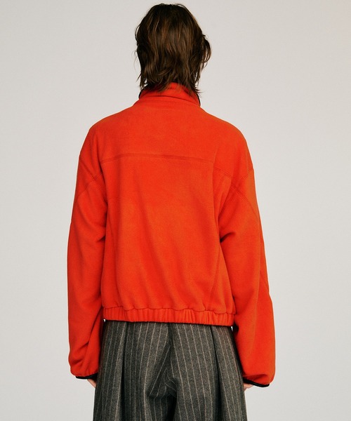 PRANK PROJECT(プランクプロジェクト)の「【2026Autumn Pre-Order】クロップドフリースジャケット / Cropped Fleece Jacket(その他アウター・レディース・レッド/チャコールグレー/ネイビー・FREE)」の14枚目の写真