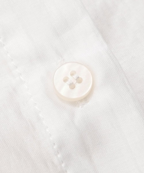 Dita Muaj.（ディータムアージュ）の「【夏のUV対策にも◎】シアーフリルシャツ（シャツ/ブラウス・レディース・OFF WHT・FREE）」の8枚目の写真