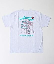 FREDY MAC（フレディーマック）の「【Duckster×阿左美冷蔵】コラボ かき氷機Tシャツ ユニセックス（Tシャツ/カットソー）」