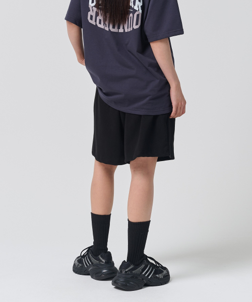 OUNDERR(オアンダーアール)の「REVERSE サークルロゴハーフパンツ (ブラック)(その他パンツ・レディース・その他・MEDIUM/LARGE/X-LARGE)」の3枚目の写真