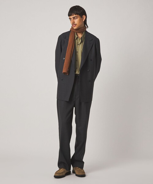Steven Alan(スティーブンアラン)の「<Steven Alan> マットピケ ダブルブレステッド 6B ジャケット(テーラードジャケット・メンズ・ネイビー/ダークグレー・XL/L/M/S)」の8枚目の写真