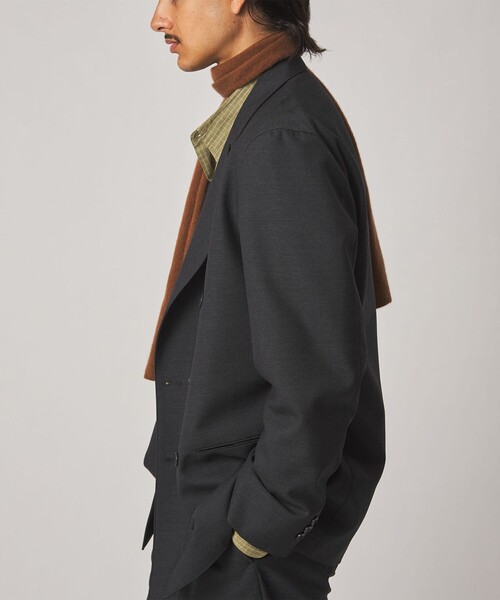 Steven Alan(スティーブンアラン)の「<Steven Alan> マットピケ ダブルブレステッド 6B ジャケット(テーラードジャケット・メンズ・ネイビー/ダークグレー・XL/L/M/S)」の11枚目の写真