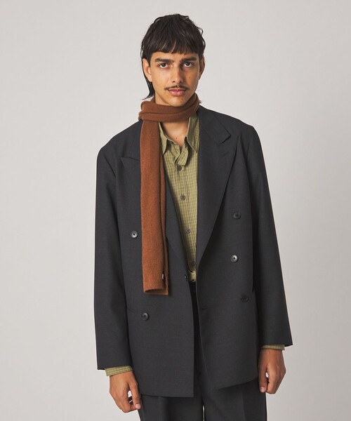 Steven Alan(スティーブンアラン)の「<Steven Alan> マットピケ ダブルブレステッド 6B ジャケット(テーラードジャケット・メンズ・ネイビー/ダークグレー・XL/L/M/S)」の15枚目の写真