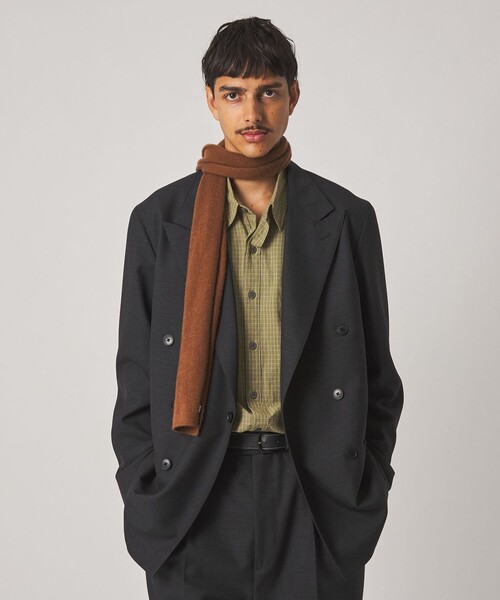 Steven Alan(スティーブンアラン)の「<Steven Alan> マットピケ ダブルブレステッド 6B ジャケット(テーラードジャケット・メンズ・ネイビー/ダークグレー・XL/L/M/S)」の16枚目の写真