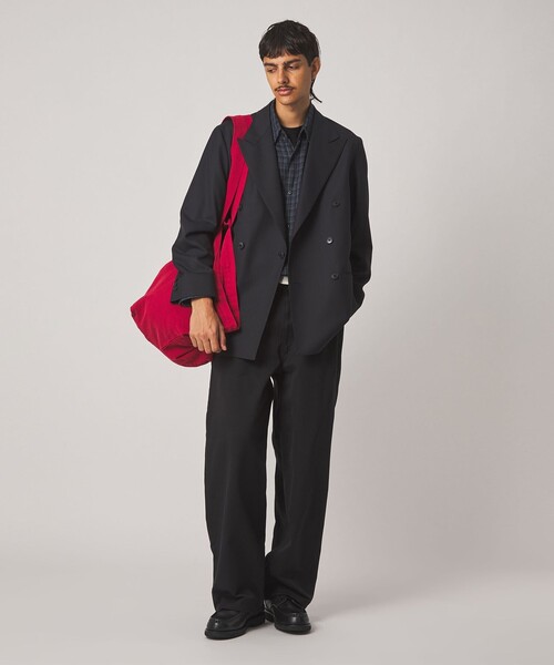 Steven Alan(スティーブンアラン)の「<Steven Alan> マットピケ ダブルブレステッド 6B ジャケット(テーラードジャケット・メンズ・ネイビー/ダークグレー・XL/L/M/S)」の18枚目の写真