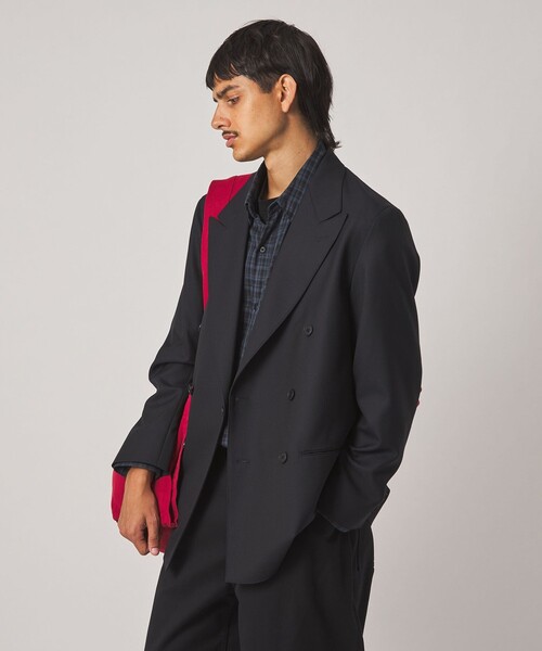 Steven Alan(スティーブンアラン)の「<Steven Alan> マットピケ ダブルブレステッド 6B ジャケット(テーラードジャケット・メンズ・ネイビー/ダークグレー・XL/L/M/S)」の20枚目の写真