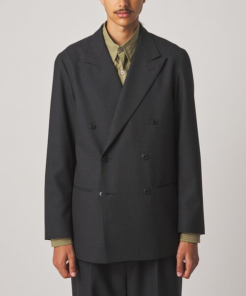 Steven Alan(スティーブンアラン)の「<Steven Alan> マットピケ ダブルブレステッド 6B ジャケット(テーラードジャケット・メンズ・ネイビー/ダークグレー・XL/L/M/S)」の22枚目の写真