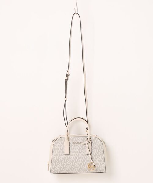 MICHAEL KORS(マイケルコース)の「ASHTON クロスボディ スモール - Mkシグネチャー(ショルダーバッグ・レディース・ベージュ系その他・FREE)」の1枚目の写真