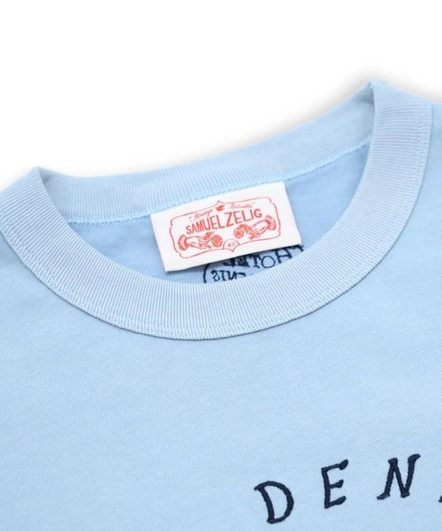 samuel zelig(サミュエルゼリグ)の「【samuel zelig】 Hotel Tee(Tシャツ/カットソー・メンズ・ライトブルー・X-SMALL/SMALL/MEDIUM)」の3枚目の写真