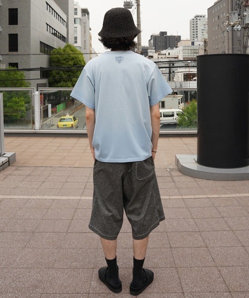 samuel zelig(サミュエルゼリグ)の「【samuel zelig】 Hotel Tee(Tシャツ/カットソー・メンズ・ライトブルー・X-SMALL/SMALL/MEDIUM)」の6枚目の写真