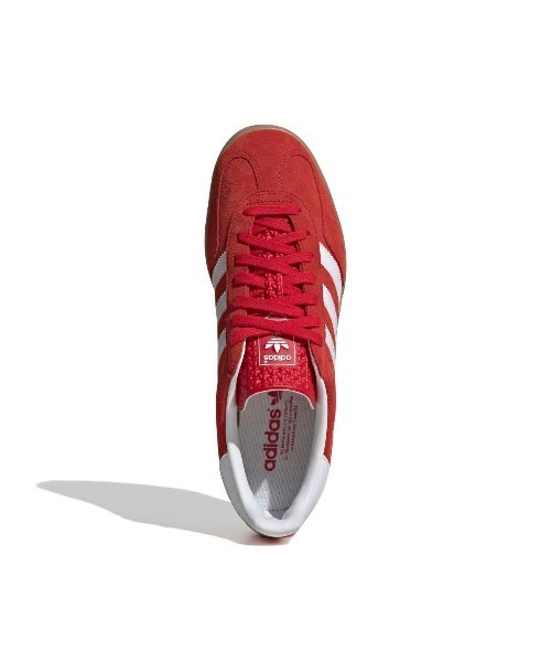 adidas（アディダス）の「adidas originals GAZELLE INDOOR（アディダスオリジナルス ガゼル インドア）（スニーカー・メンズ・レッド系・28.5cm/26.5cm/26cm/27cm/27.5cm/28cm/29cm/25.5cm/25cm/24.5cm/23.5cm/24cm/23cm）」の2枚目の写真