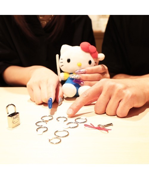 ハローキティコラボ(ハローキティコラボ)の「名もなき指輪ペアリング/ステンレス HELLO KITTYハローキティ(リング・レディース・シルバー・ONE SIZE)」の9枚目の写真