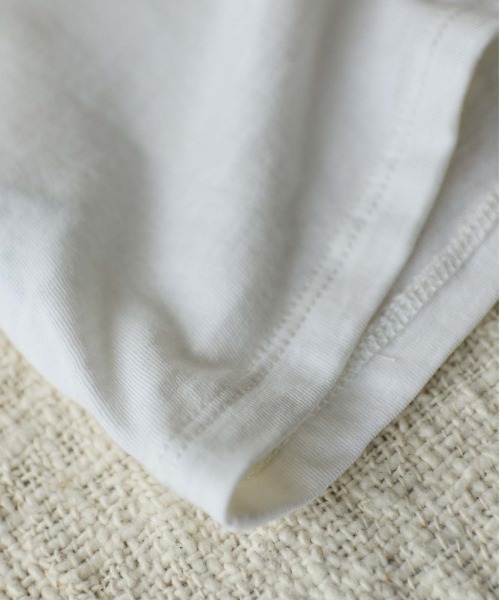 WALANCE(ワランス)の「COTTON CASHMERE RELAX T(Tシャツ/カットソー・レディース・オフホワイト/ダークブラウン/カーキ・FREE)」の19枚目の写真