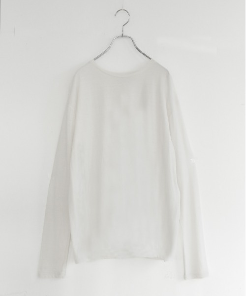 WALANCE(ワランス)の「COTTON CASHMERE RELAX T(Tシャツ/カットソー・レディース・オフホワイト/ダークブラウン/カーキ・FREE)」の21枚目の写真