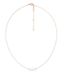 Daniel Wellington（ダニエルウェリントン）の「Pearl Trio Necklace ローズゴールド／ゴールド／シルバー（ネックレス）」