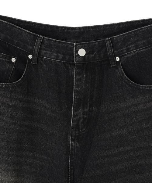 B'2nd(ビーセカンド)の「MAVYTH/メヴィス/DAMAGE WIDE DENIM PANTS(デニムパンツ・メンズ・ブラック・M/L)」の12枚目の写真