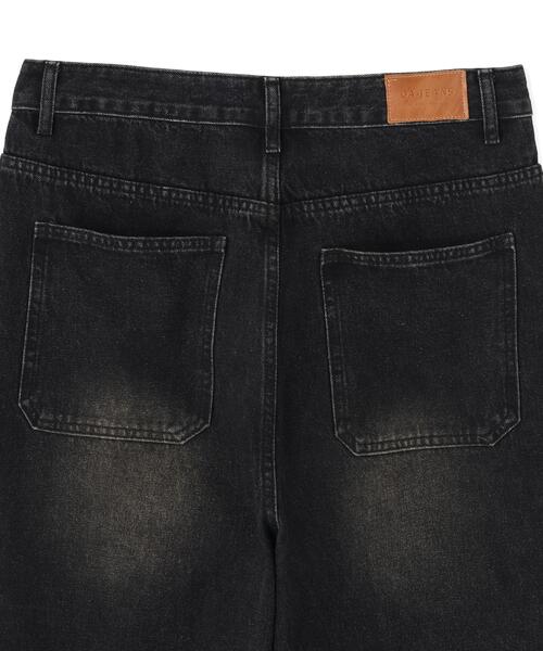 B'2nd(ビーセカンド)の「MAVYTH/メヴィス/DAMAGE WIDE DENIM PANTS(デニムパンツ・メンズ・ブラック・M/L)」の17枚目の写真