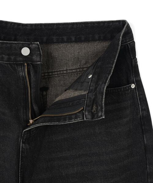 B'2nd(ビーセカンド)の「MAVYTH/メヴィス/DAMAGE WIDE DENIM PANTS(デニムパンツ・メンズ・ブラック・M/L)」の8枚目の写真