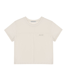 SEAM HALF TOP_CREAM