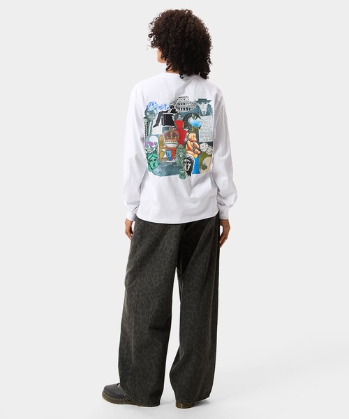 HUF(ハフ)の「BOULEVARD STATUS LS TEE(Tシャツ/カットソー・メンズ・ホワイト/ブラック・XXL/XL/L/M/S)」の7枚目の写真