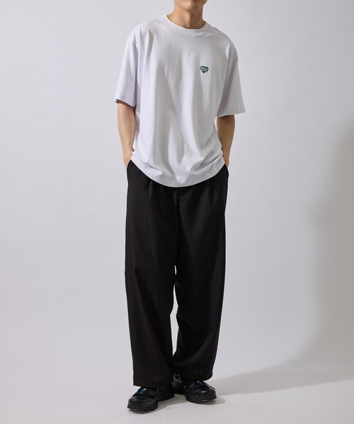 BEN DAVIS（ベンデイビス）の「【BENDAVIS別注】ハート刺繍Tシャツ（Tシャツ/カットソー・メンズ・レッド/ネイビー/ホワイト・LL/L/M）」の20枚目の写真