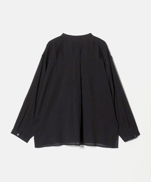 BEAUTY&YOUTH UNITED ARROWS（ビューティーアンドユースユナイテッドアローズ）の「コットンクレープ ビーズ エンブロイダリー シャツ（シャツ/ブラウス・レディース・ブラック/オフホワイト・FREE）」の13枚目の写真