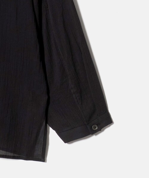 BEAUTY&YOUTH UNITED ARROWS（ビューティーアンドユースユナイテッドアローズ）の「コットンクレープ ビーズ エンブロイダリー シャツ（シャツ/ブラウス・レディース・ブラック/オフホワイト・FREE）」の15枚目の写真
